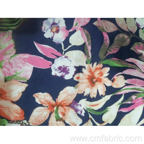 COTTON SATEEN SPANDEX PRINT